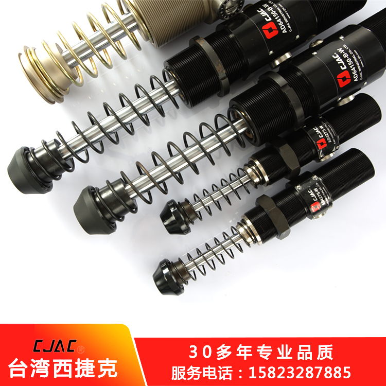 節流小孔式油壓緩沖器是如PE系列油壓緩沖器何工作的？